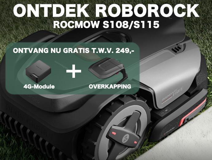 Gratis Overkapping en 4G-Module  (randmaai-module is standaard)